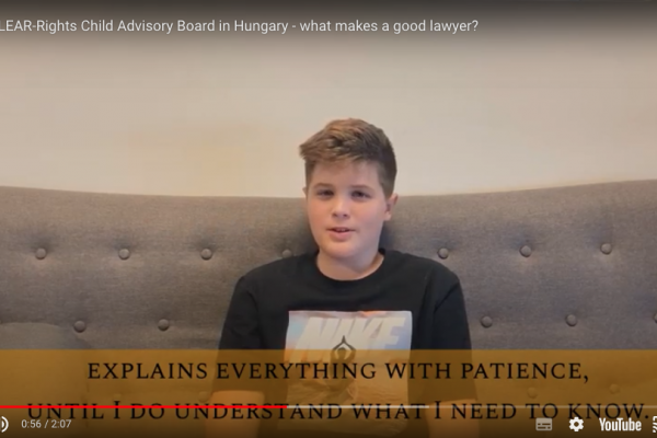 CLEAR-Rights Child Advisory Board in Hungary - what makes a good lawyer?